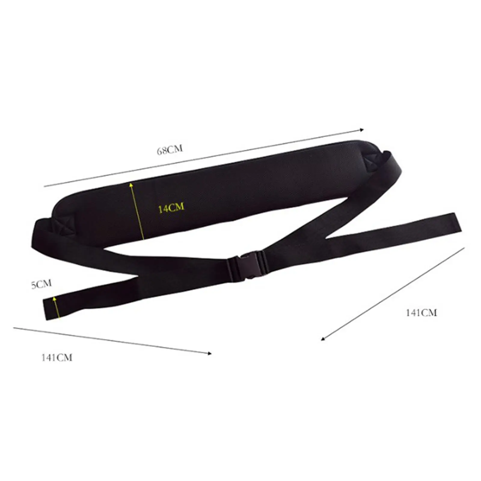 Bed Restraint Strap Nursing Fall Prevention Bed Strap for Operative