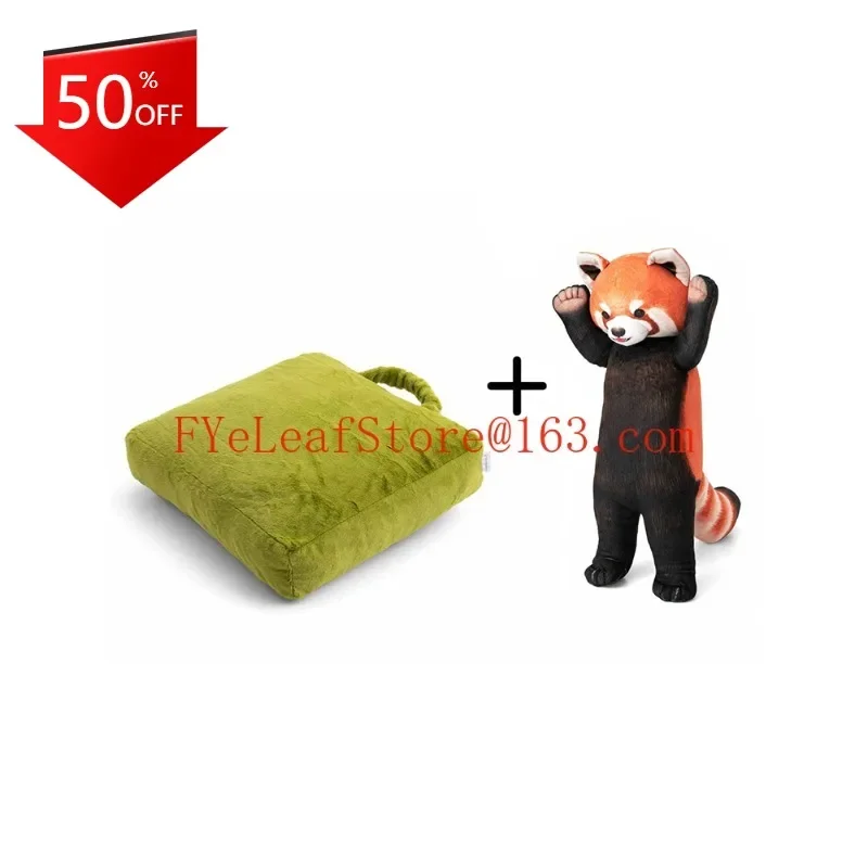 

Lesser Panda Afternoon Nap Pillow Raccoon Cushion Hug Creative Doll