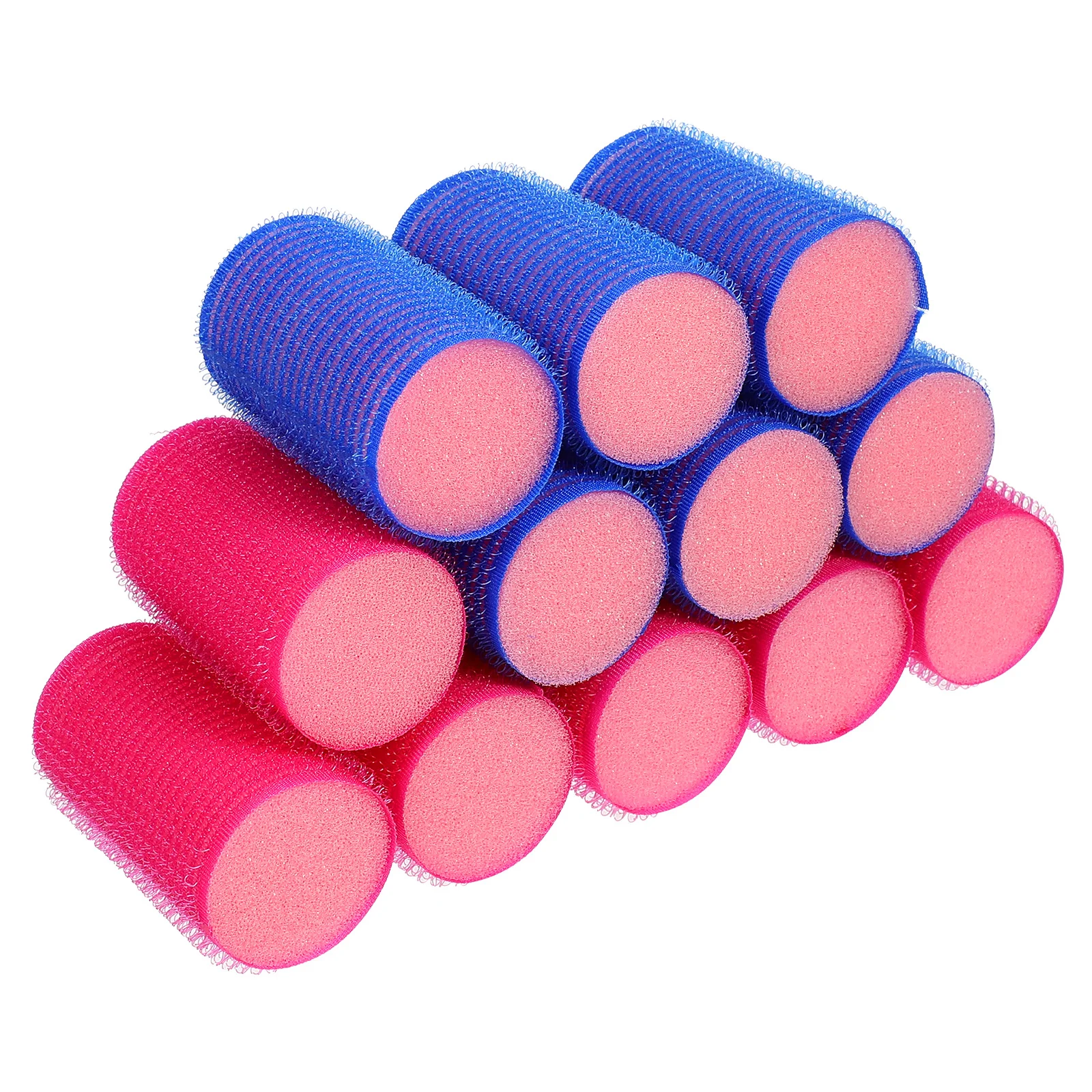 12 Pcs Hair Curler Sponge Small Rollers for Long Sleep Curlers Bangs Short Medium to In