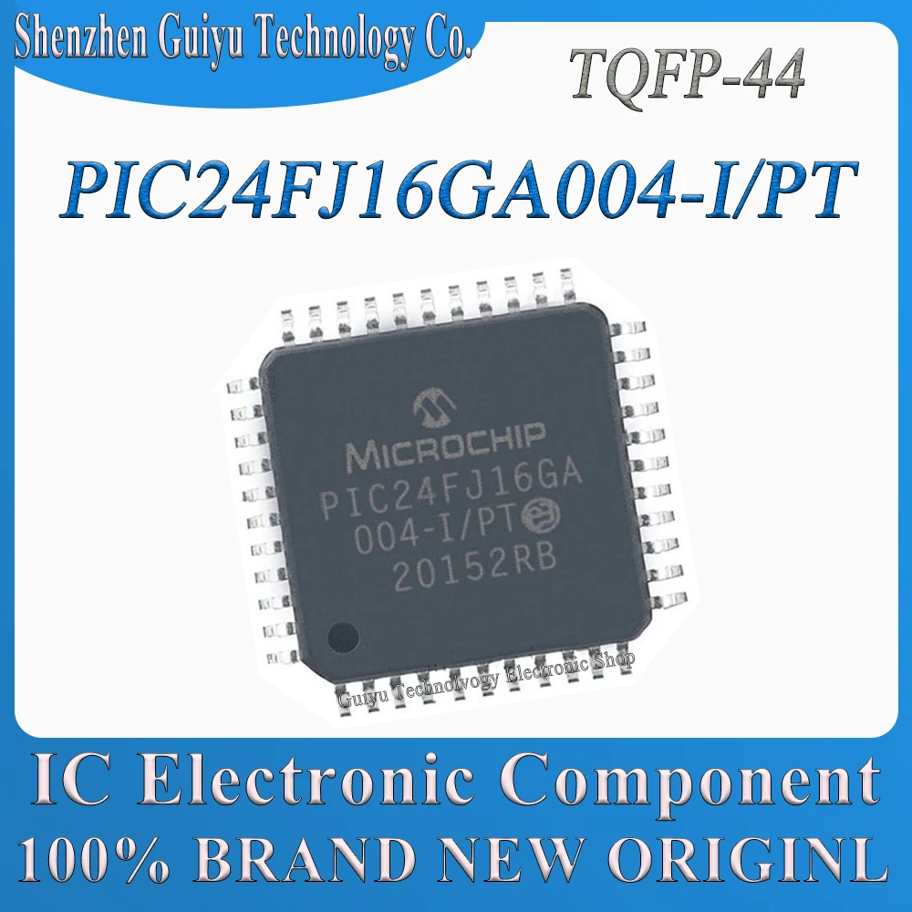 PIC24FJ16GA004-I/PT PIC24FJ16GA004-I PIC24FJ16GA004 PIC24FJ16GA PIC24FJ16 PIC24FJ PIC24F TQFP-44 IC MCU Chip