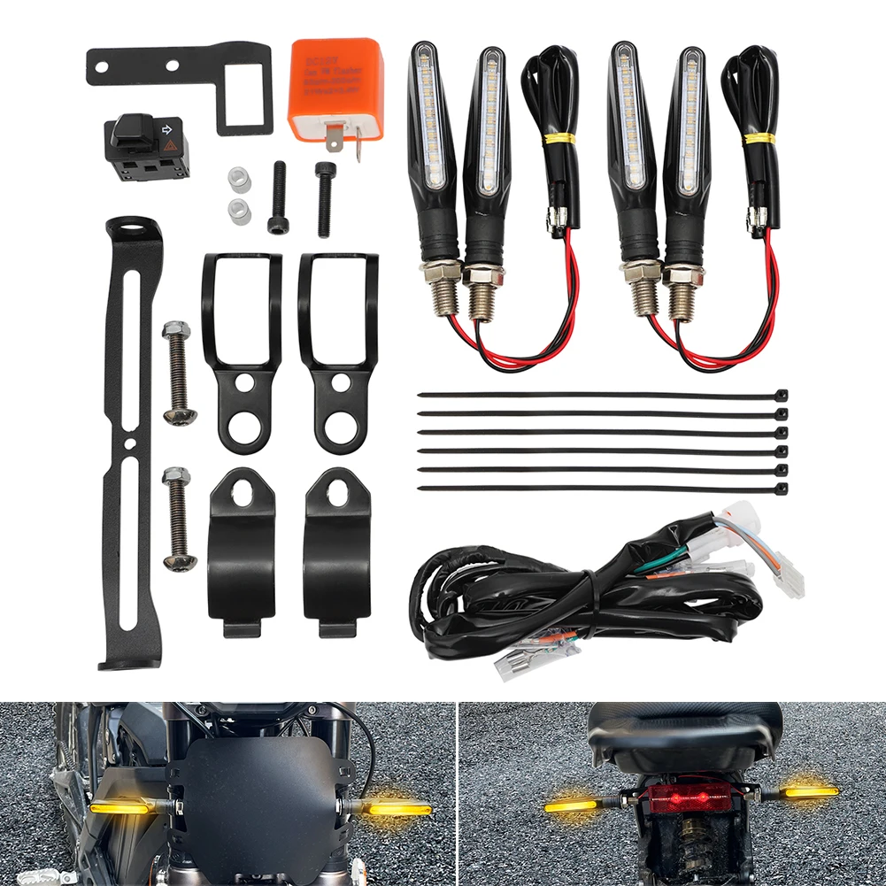 For Sur Ron Segway X160 X260 Talaria Sting Dirt Bike ATV Electric Bike Plug & Play Street Legal Turn Signal Kit