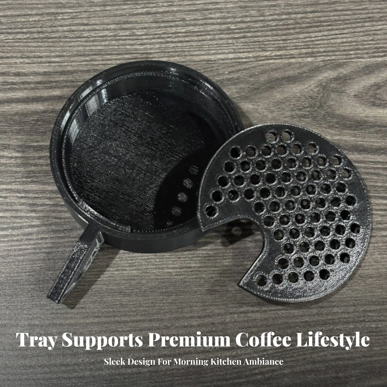 Replacement Water Tray Low-Height Coffee Machine Catch Tray Compact for Kitchen