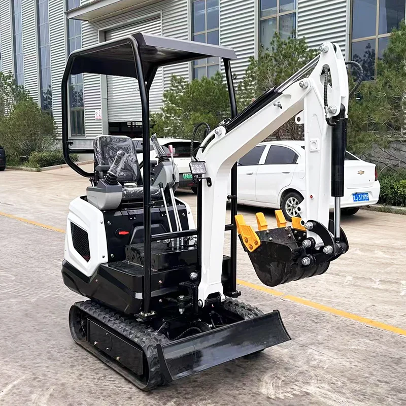 حفارة صغيرة 1 طن 1.2T مخصصة شحن مجاني حفارة صغيرة حفار الديزل للبيع