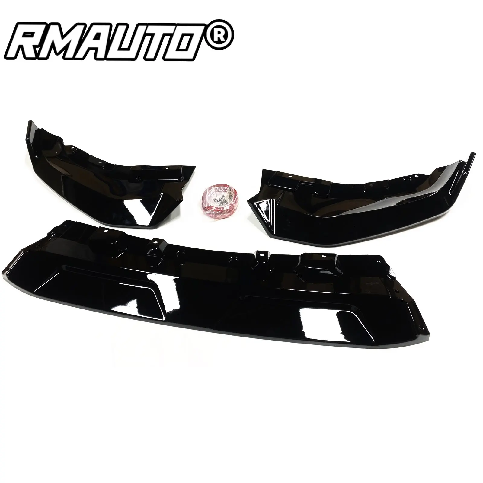 Nuovo G07 X7 paraurti anteriore Splitter Spoiler labbro ala laterale per BMW G07 X7 2023 labbro anteriore paraurti diffusore protezione protezione corpo Kit