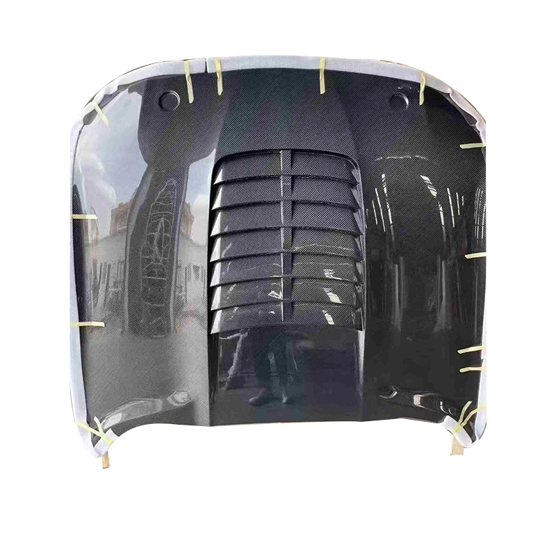 

Новые продукты Капот из углеродного волокна для Ford Mustang GT500 Стиль Крышка двигателя из углеродного волокна 2024+