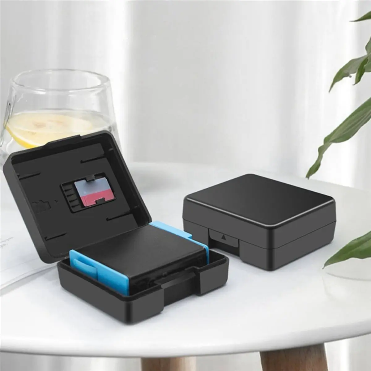 4X Battery Protective Storage Box Case with TF Card Holder for GoPro Hero 11 10 9 8 7 6 5