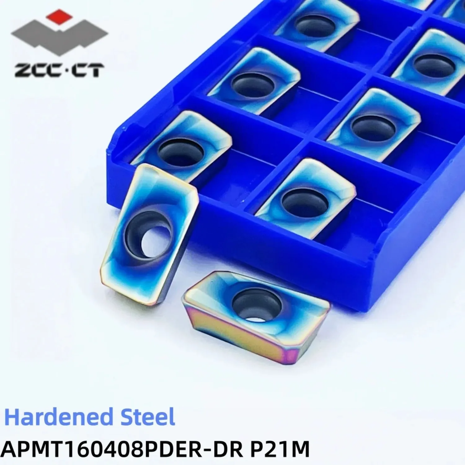 ZCC.CT APMT1135 APMT113508 APMT160408PDER APMT1604PDR APMT160408PDR Carbide Inserts APMT Milling Insert