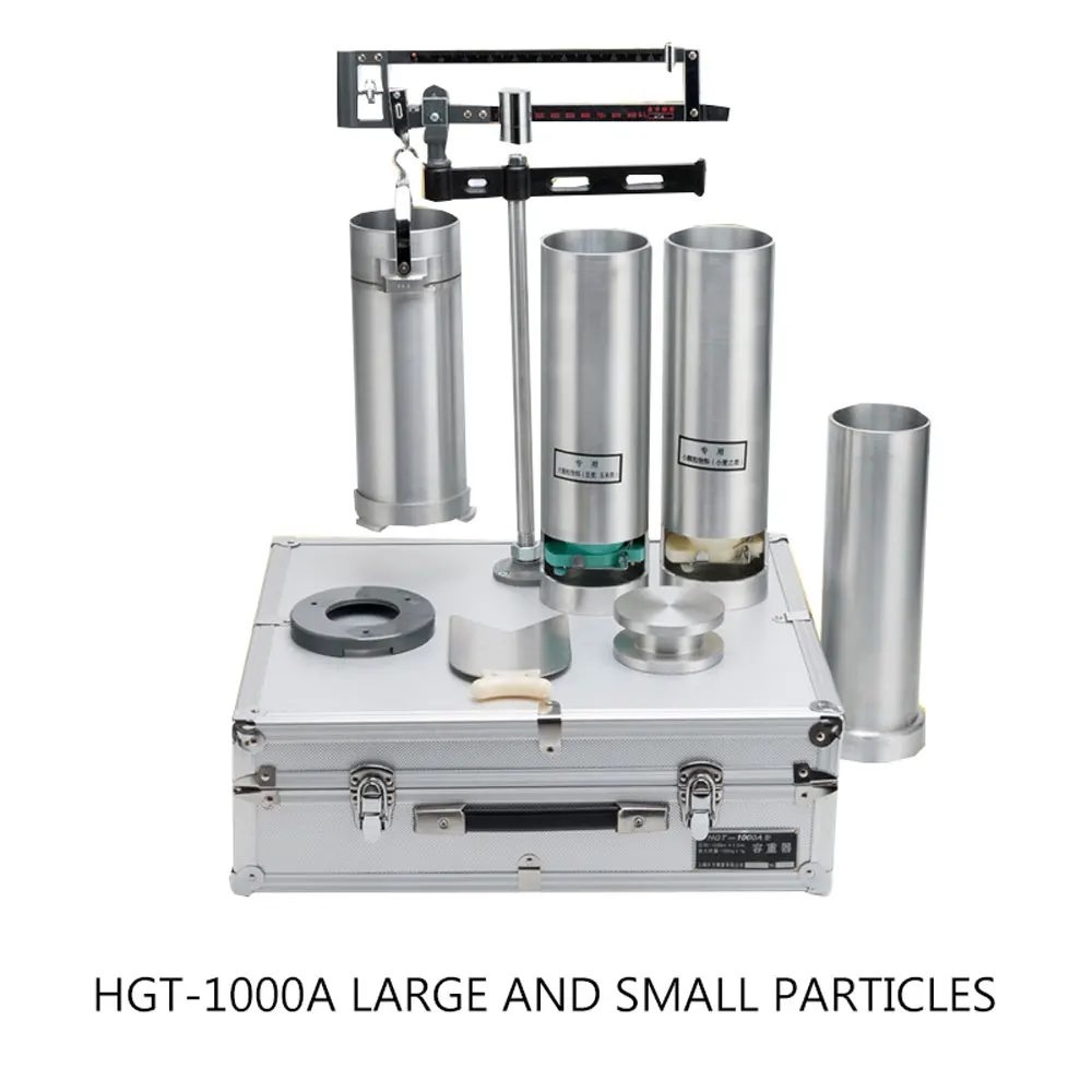 1000 ml Körner Volumen Gewicht Messgerät Weizen Mais Partikel mechanische Volumen Gewichtstester Trichter Öffnung 30 mm 40 mm