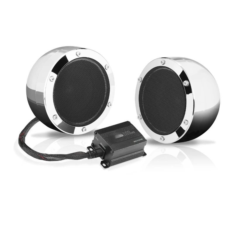 Systems Motorcycle Speaker System Weatherproof Speakers Great For ATVs And 12 Volt Vehicles