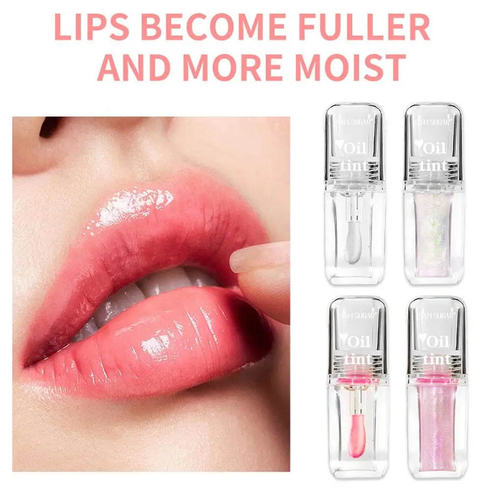 Temperature Color Change Lip Oil Lipgloss Moisturizing New Pearlescent Pink Lasting Lipgloss Clear Makeup Lip Glaze I1t8