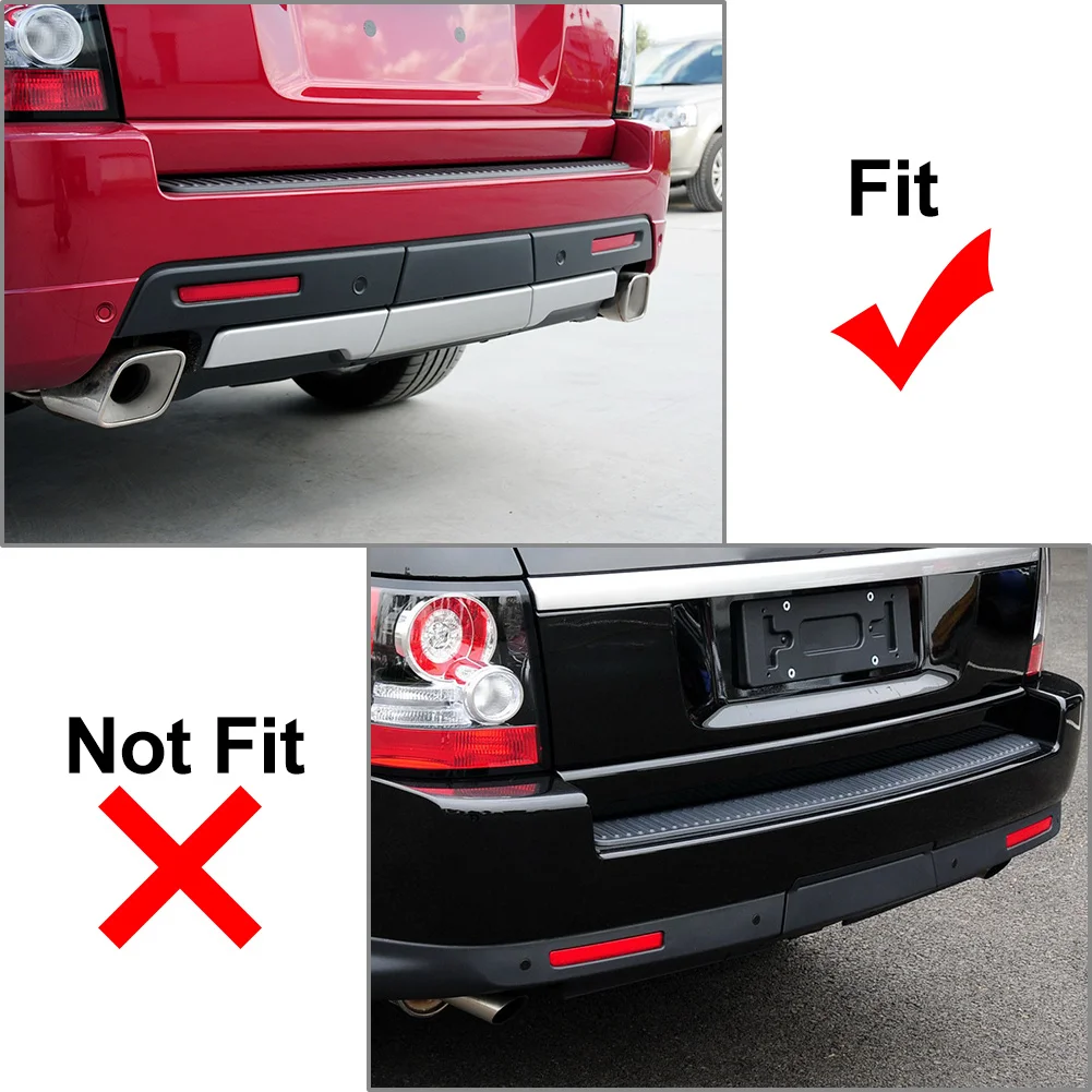1PC Left / Right Rear Bumper Lower Insert Cover Molding Trim For Land Rover Range Rover Sport 2010 2011- 2013 LR019557 LR019556