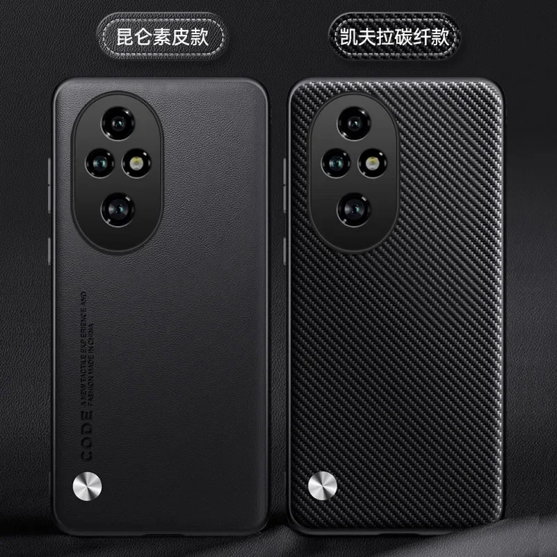 Plain Leather Case for Honor 200 Pro Honor200 Lite 100 Pro 90 Lite 80 Honor X8B X9B X6A Luxury Hard Phone Protect Cover
