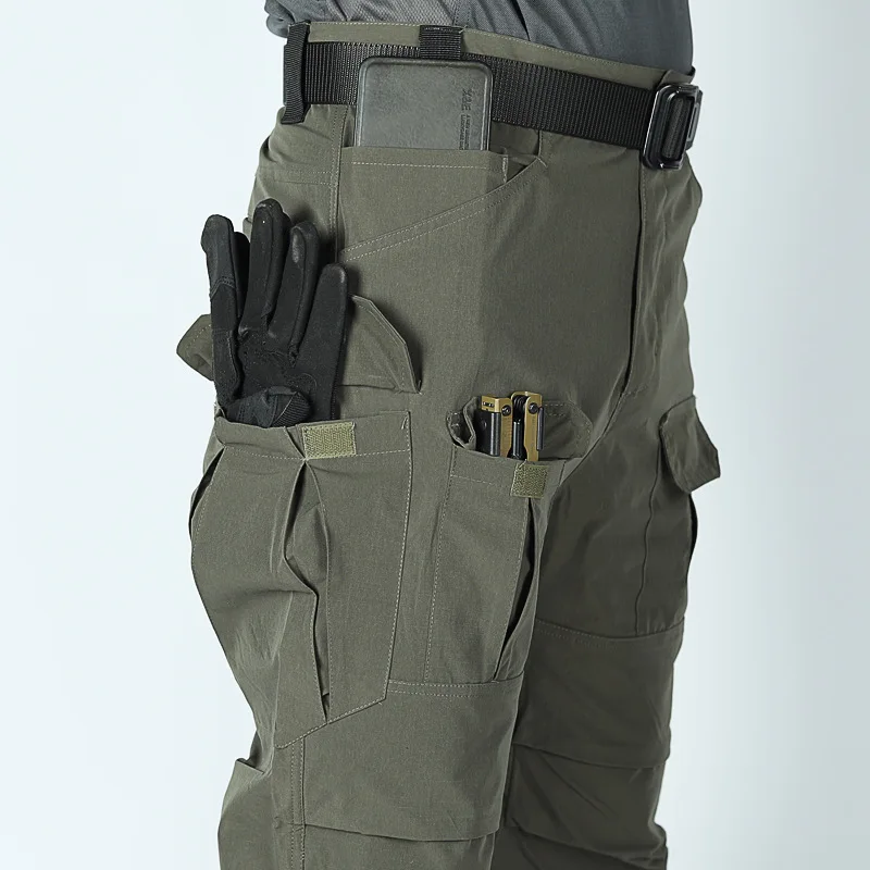 

Тактические брюки Molle Ripstop, армейские брюки для охоты, армейские эластичные брюки, быстросохнущие легкие повседневные брюки-карго, водонепроницаемые