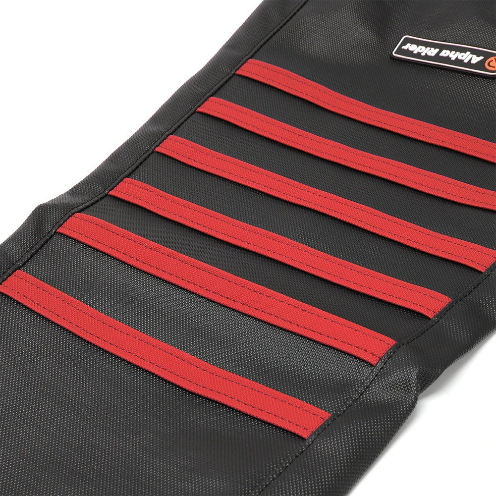 For All Yamaha Banshee 350 YFZ350 1987-2006 Motorcycle Ribbed Gripper Soft Seat Cover PVC Non-slip