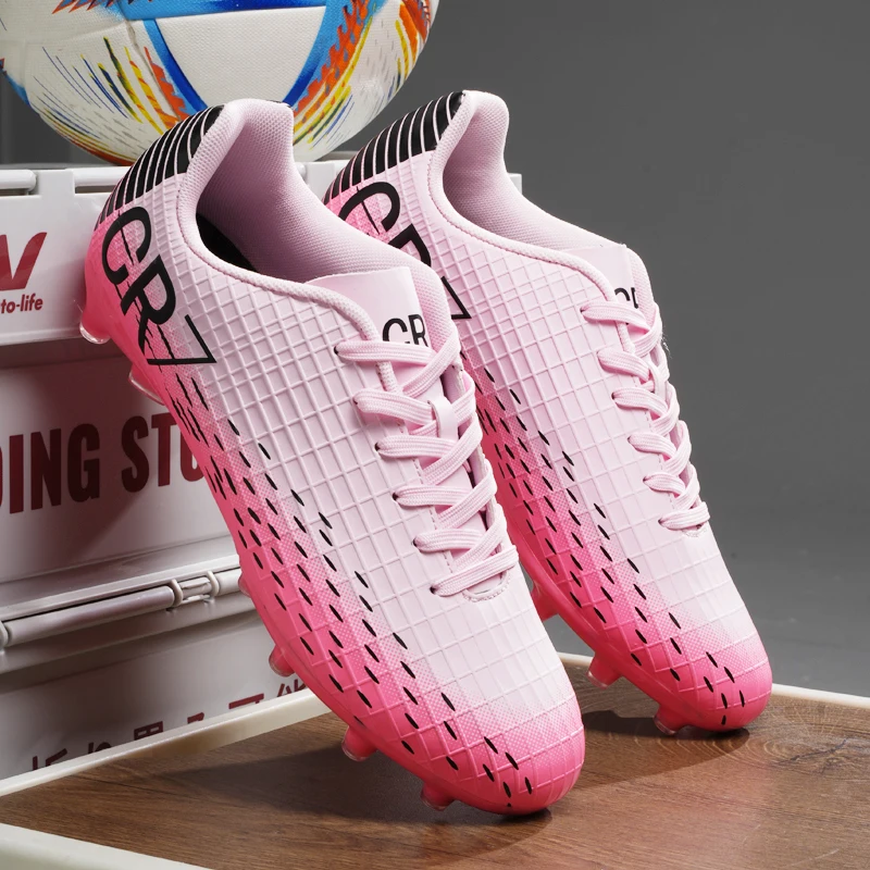 

Футбольные бутсы для мужчин и детей, размеры 35-45, для игры на траве и искусственном покрытии, профессиональные, унисекс, для тренировок на открытом воздухе, кроссовки для футбола