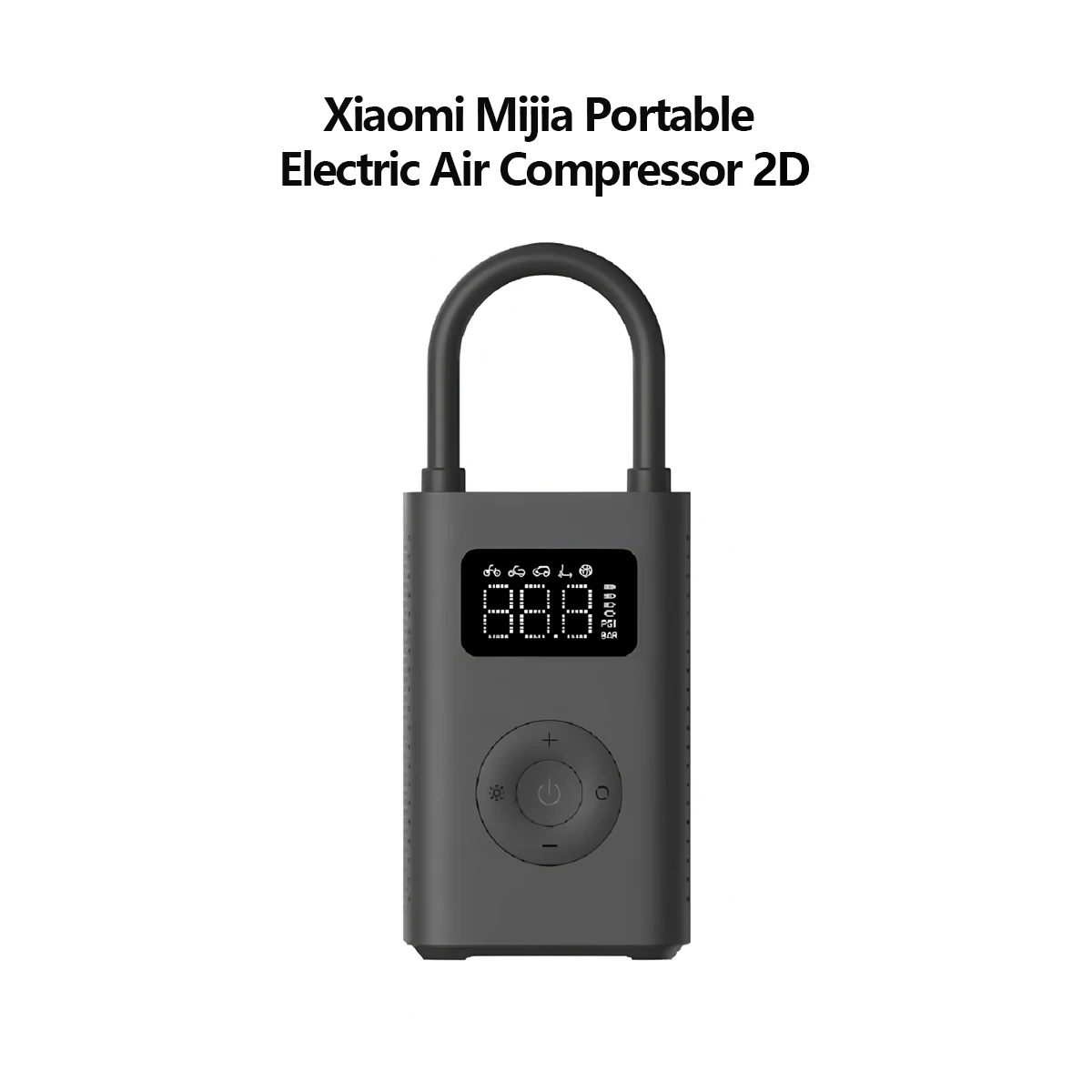 Xiaomi Mijia Tragbarer Luftkompressor 2/2D, Digitaler Reifenfüller Elektrische Luftpumpe für Auto, Fahrrad und Motorrad