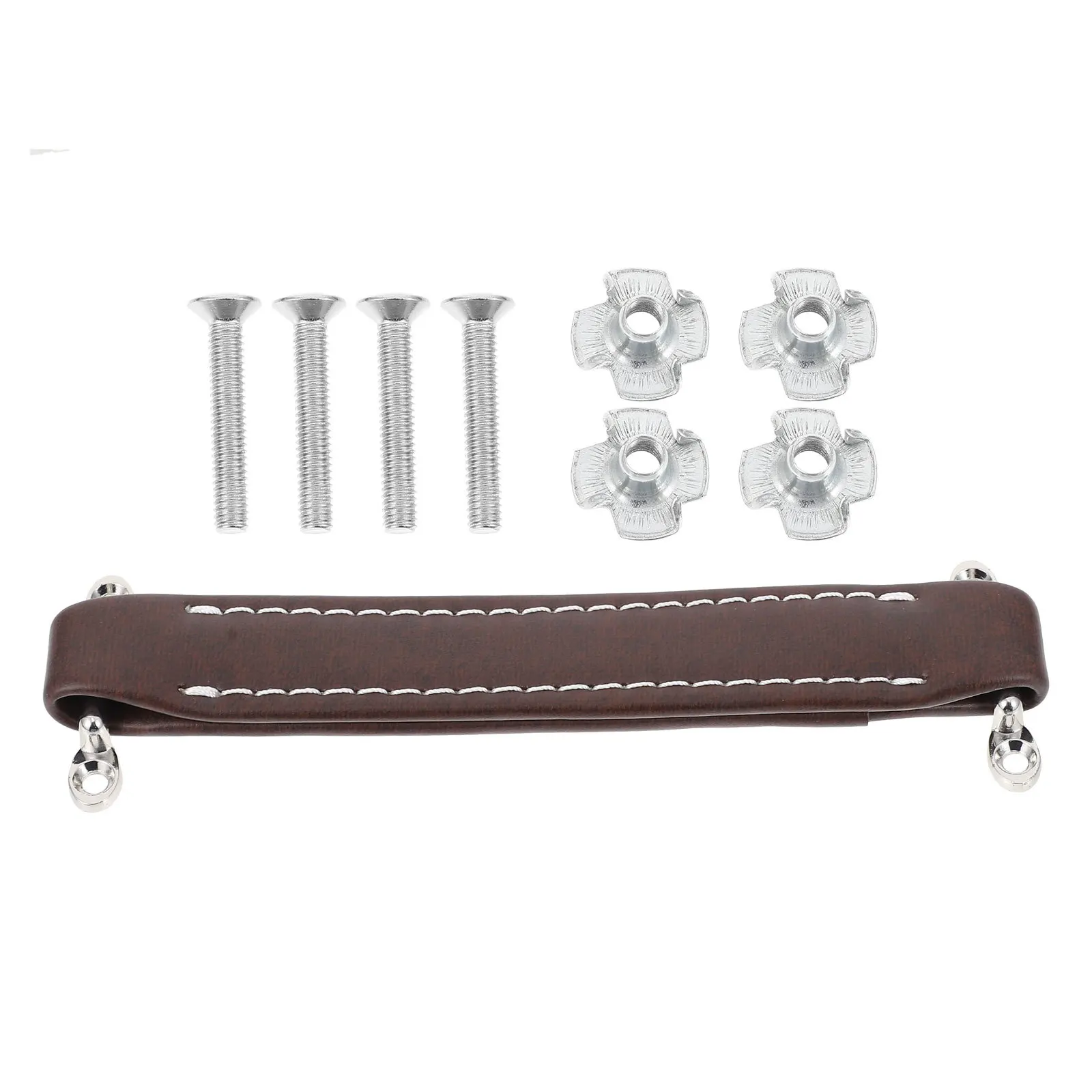 1 قطعة مقبض مكبر الصوت القهوة دائم بسيط عملي مقبض سحب مناسبة لمعدات مضخم الصوت في الأماكن المغلقة والخارجية