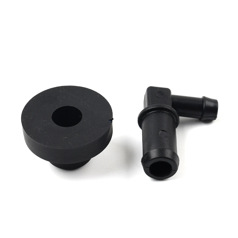 Bushing Outlet Kit And Fuel Tank Stem 532139277 For RedMax For Sears For Roper For Weed Eater Plastic Black