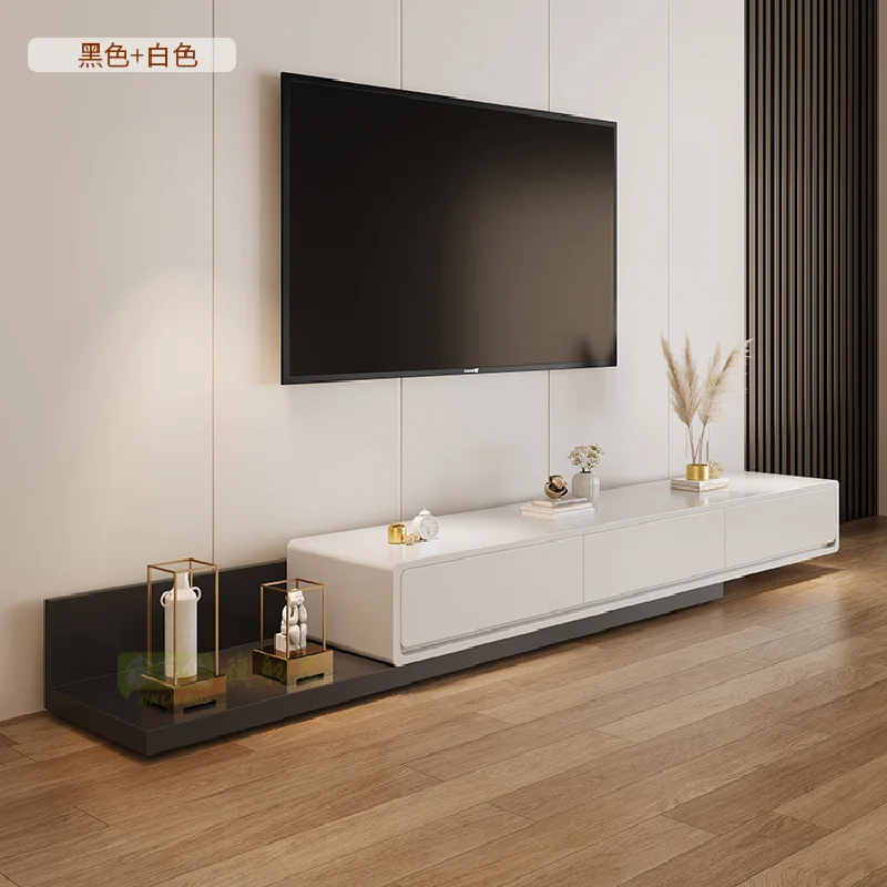 Console Mobile Monitor Stand Living Room Modern Luxury Large White Tv Cabinet Center Meuble Tv Suspendu Mural Home Furniture