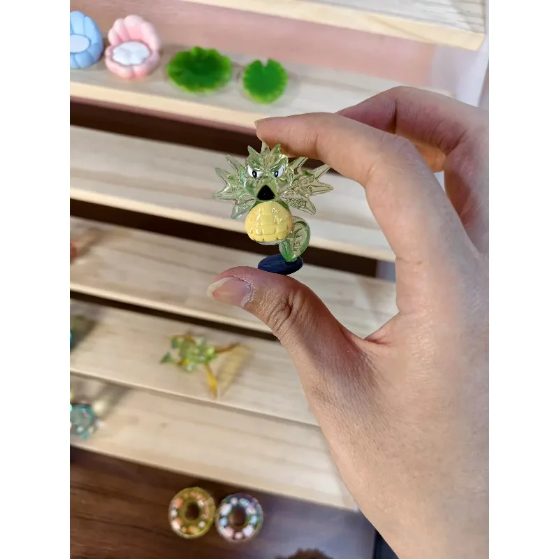 

Pokemon Figure Seadra Hypocean Seemon Transparent Model Mini Doll Gift Toy