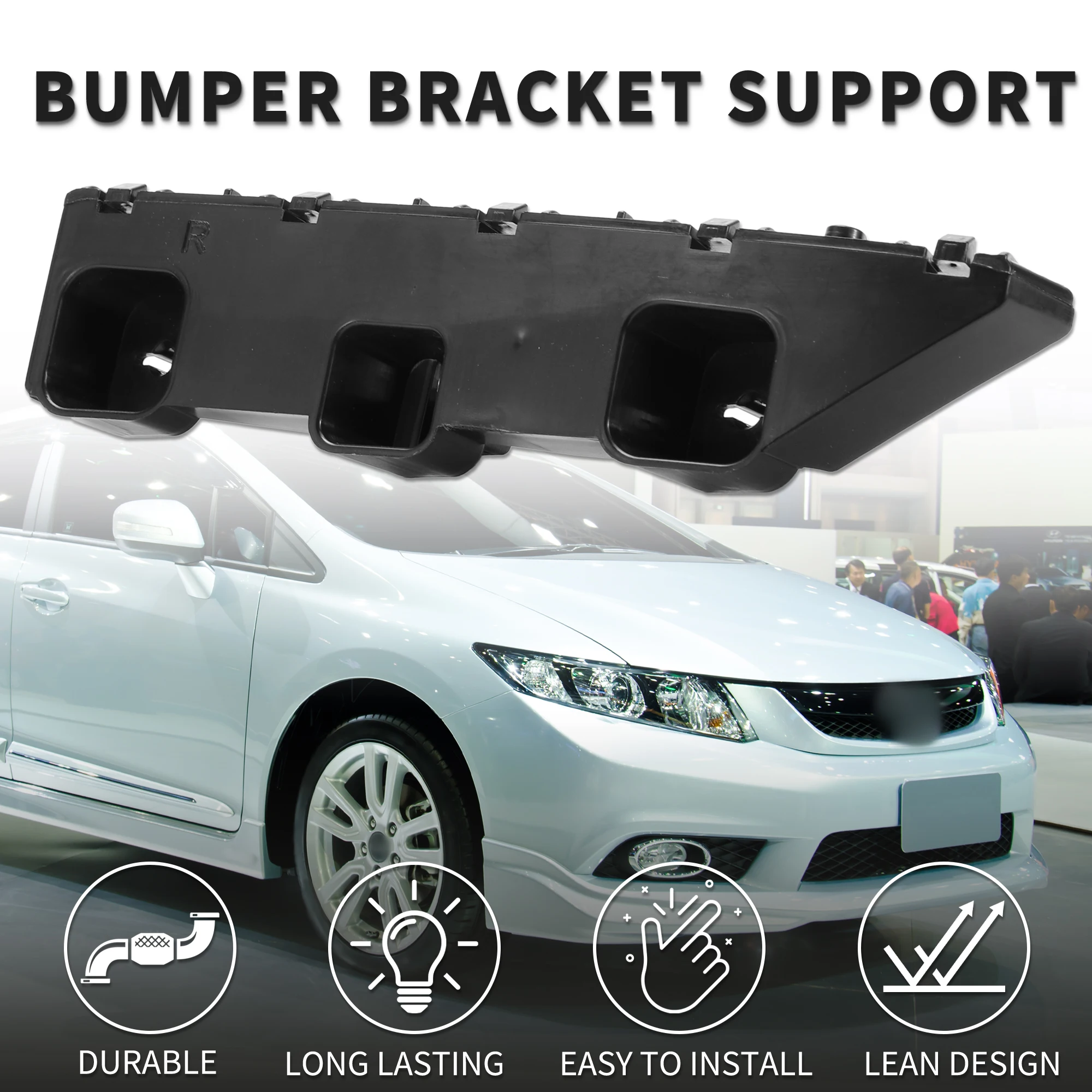 

UXCELL 1 шт. фиксатор правого переднего бампера No 622263KA1A для Nissan Pathfinder ABS