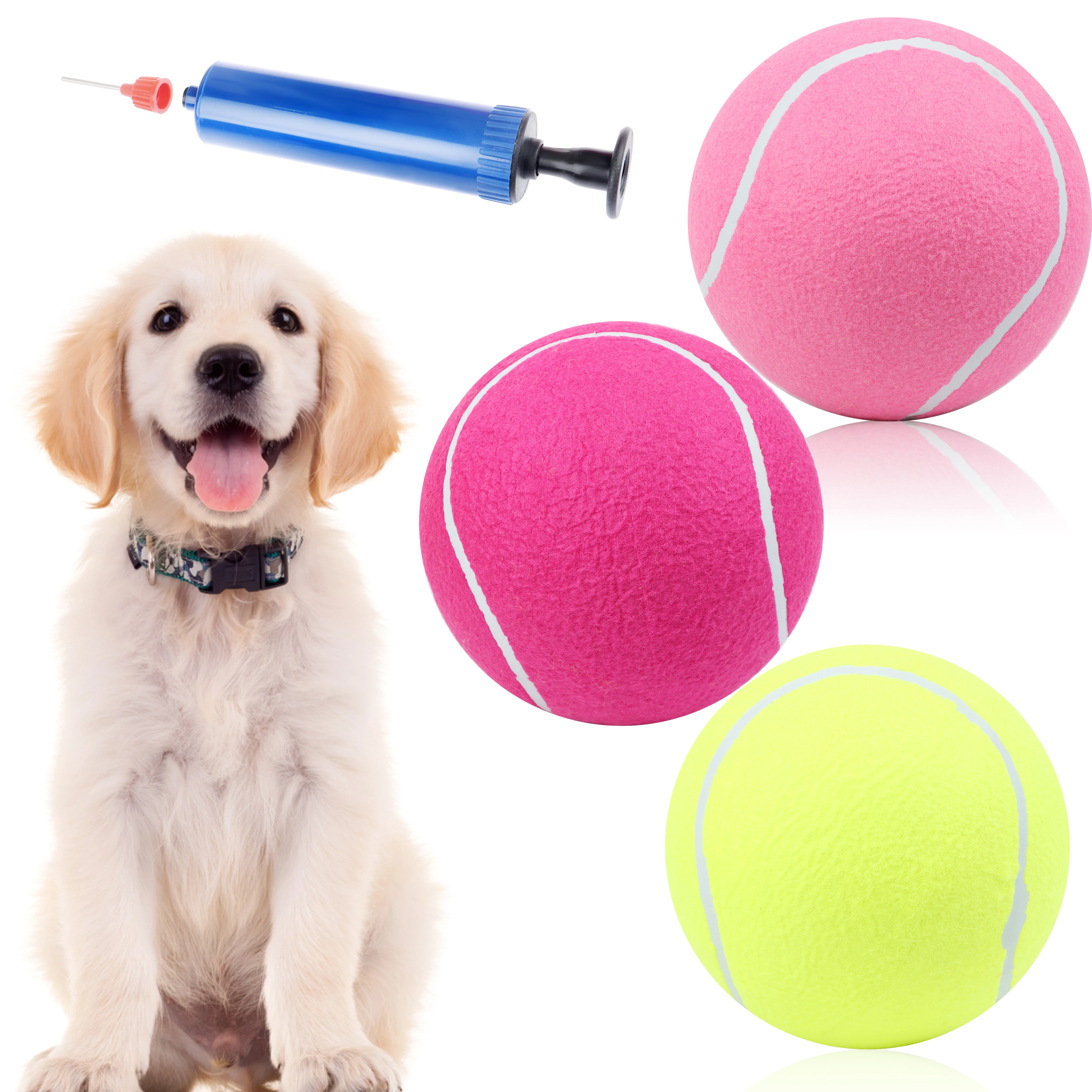 Mini Portable Manual Air Pump PVC Football Basketball Air Needle Patting Ball Pet Toy Ball Air Pump