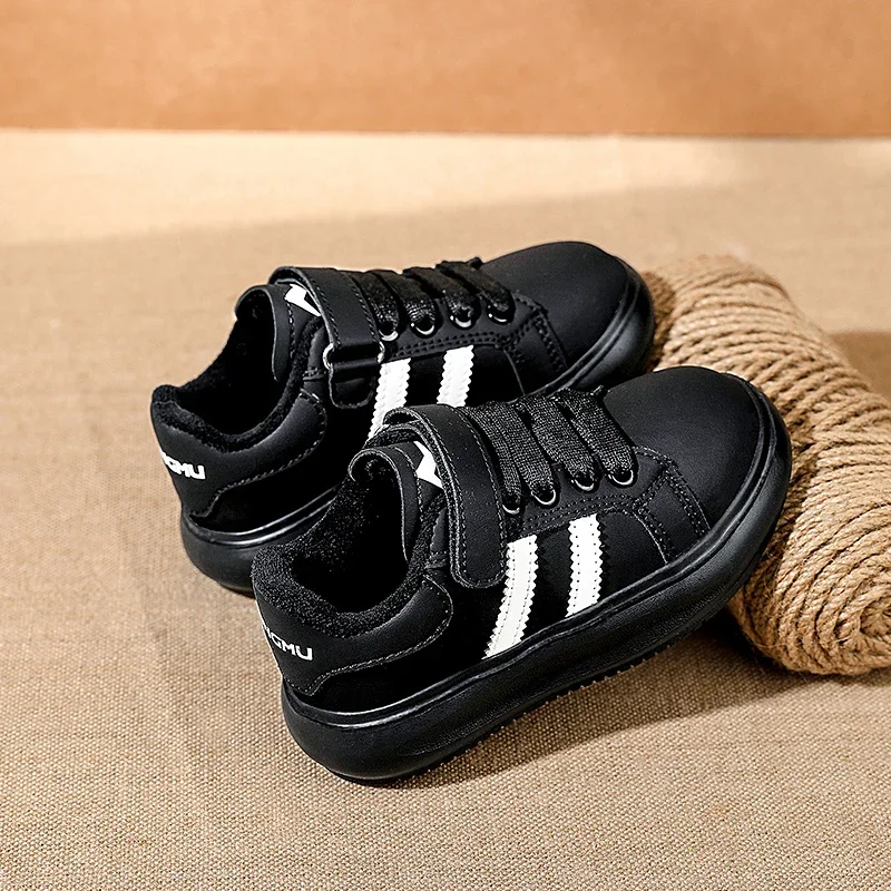 

2024Hot Style Children Casual Shoes Anti-slip Casual Sneakers Comfort and Ligh Girl Boys Breathable High-elastic Kid's Flat Shoe