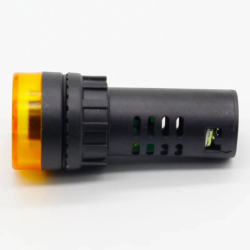 1pcs 22mm Panel Mount  led Indicator buzzer 12V 24V 110V 220V led buzzer