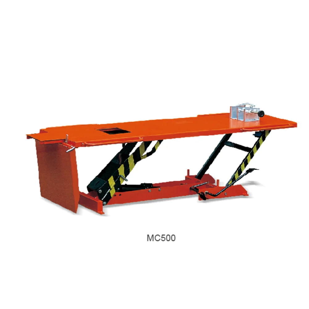 Factory Outlet Portable Mechanism Handle Scissor Air Motorcycle Hydraulic Lift Table