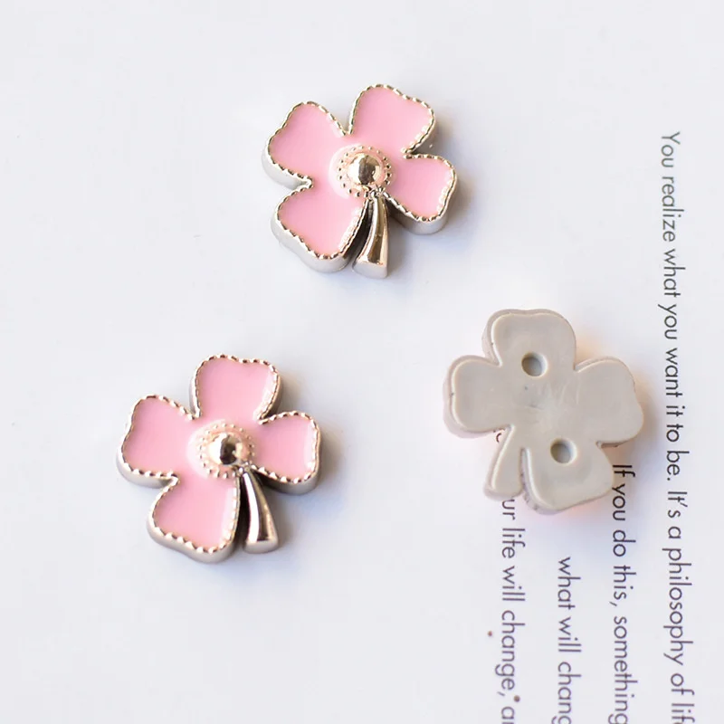 WFFNNKC 10-20Pcs Pink Series Butterfly Flower Flatback Resin Fashion Jewelry Making Accessories DIY Earrings Brooch Crafts Decor