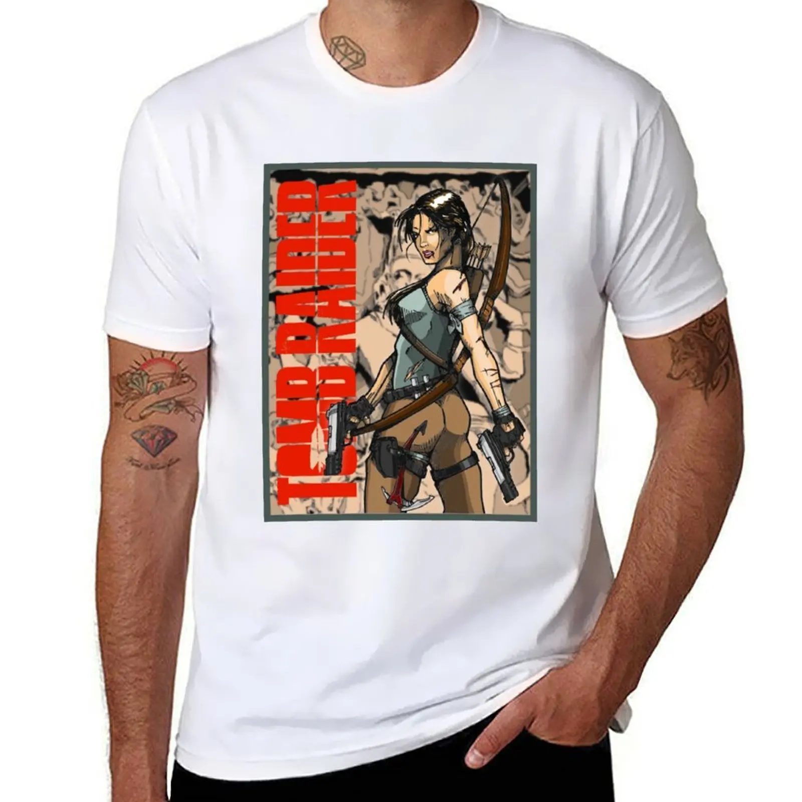 

Lara Croft - Tomb Raider T-Shirt funny t shirts cotton t shirts for man graphic funny T-Shirt