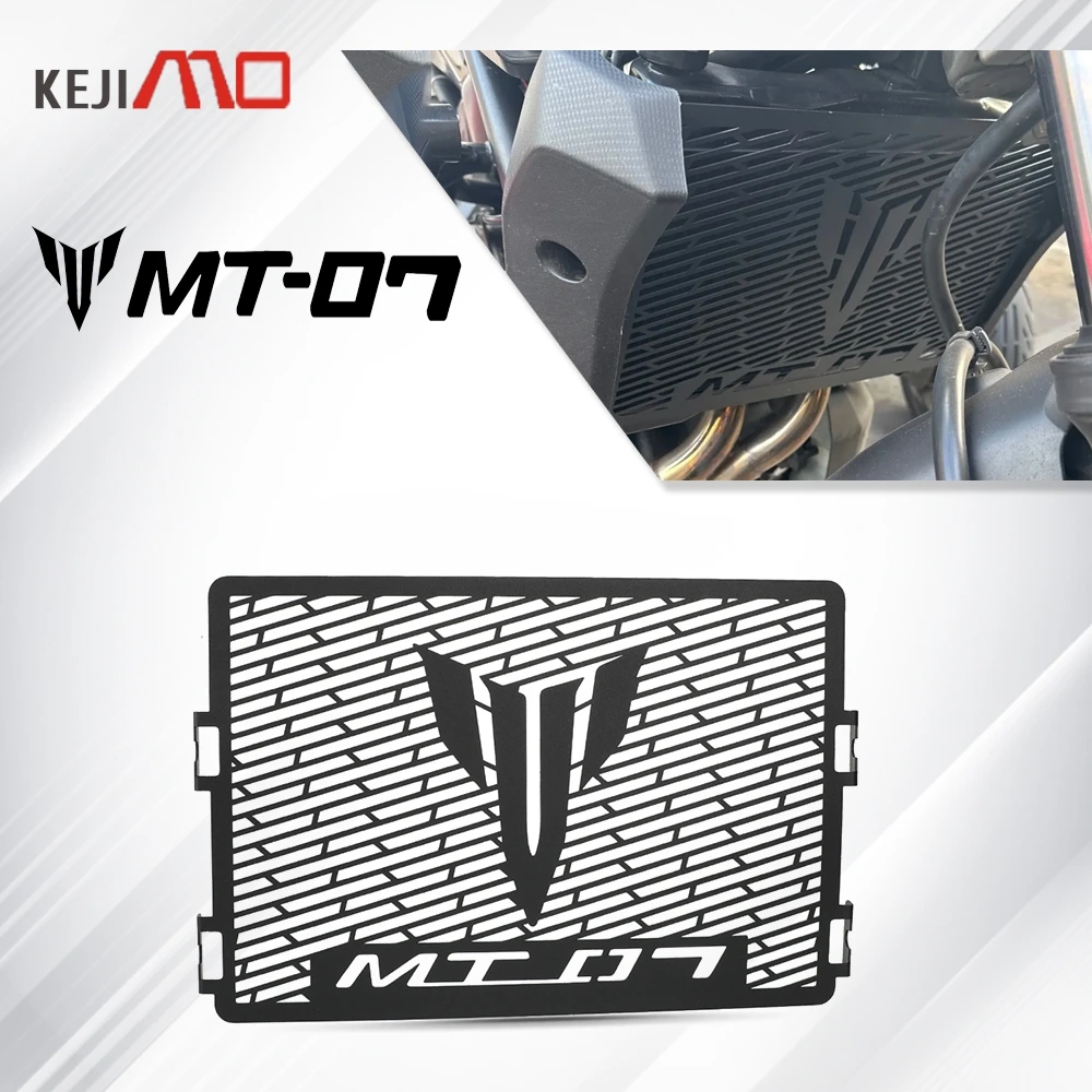 

For Yamaha MT07 MT-07 FZ-07 FZ07 2014-2024 2023 Motorcycle Accessories Radiator Guard Grille Cover Protector Cooler Protection