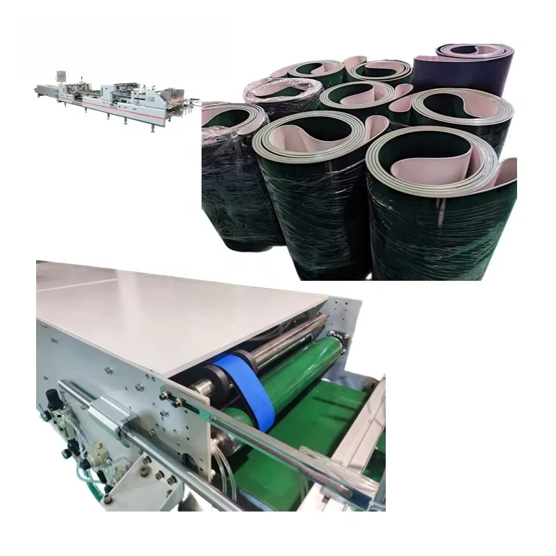 

Automatic Box Folding Gluing Machine Accessories Box Pasting Machine Pressing Rubber Blanket Belt Box Folder Gluer Spare Parts