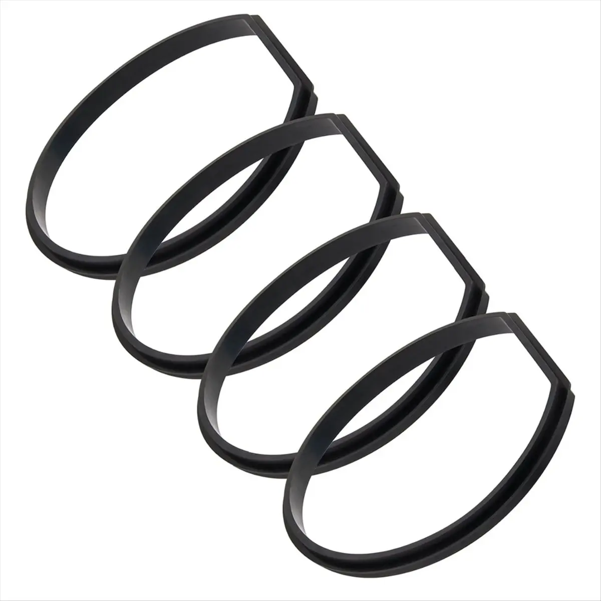 COFA 4x Replacement Canister Gasket for 18v Stick Vaccum Dust Bin Lid PCL720,PBLSV716,Dust Bin Canister Seal Gasket