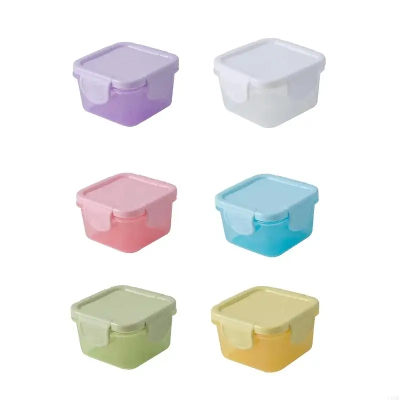 

U6XE Storage Box Kids Snacks Box Leakproof Portable Baby Storage Containers