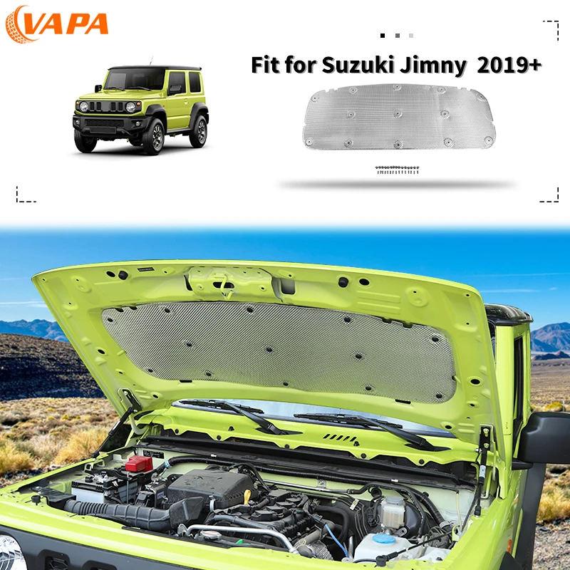 

Auto Front Engine Hood Insulation Sound Deadener Cotton Heat Insulation for Suzuki Jimny 2019 Up Interior Accessories