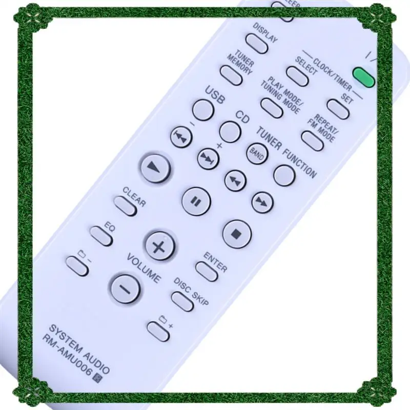 

24-Hour Delivery For Sony Mini Hi-Fi Component System Replacement Remote Control RM-AMU006 FST-ZUX9 LBT-ZUX9 MHC-EX9 MHC-EX8 MHC