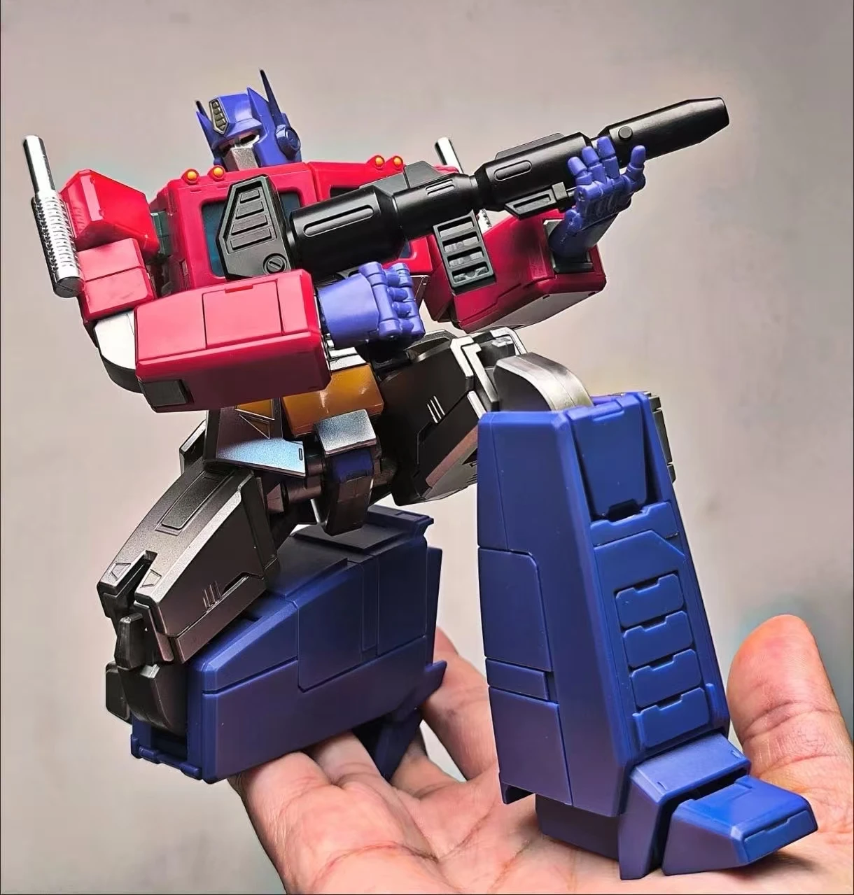 En stock, jouets Hasbro, modèles pré-assemblés mobiles G1 OP 20 cm, kits de modèles avancés, Transformers, figurines d'action 40 ans, robot jouet, cadeau