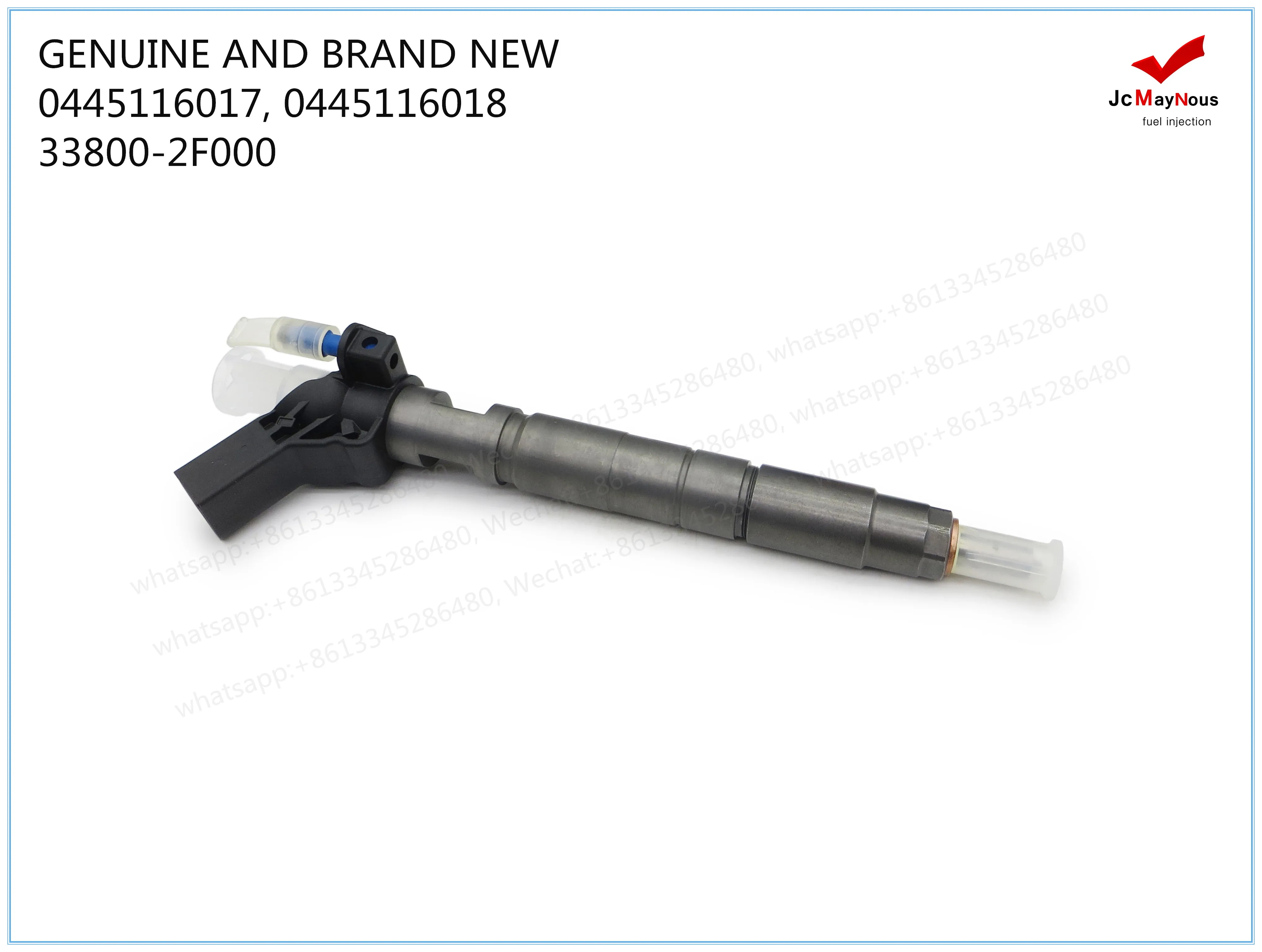 GENUINE AND BRAND NEW DIESEL FUEL INJECTOR 0445116017 0445116018 33800-2F000 0986435420