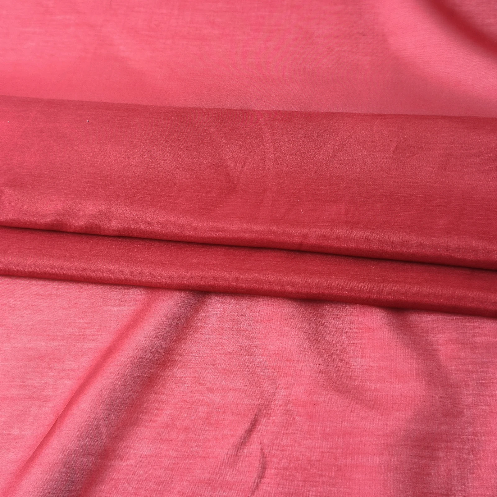 50cm*140cm Burgundy Color 70% Mulberry Silk 30% Cotton 9 momme Lining Fabric Solid Colors