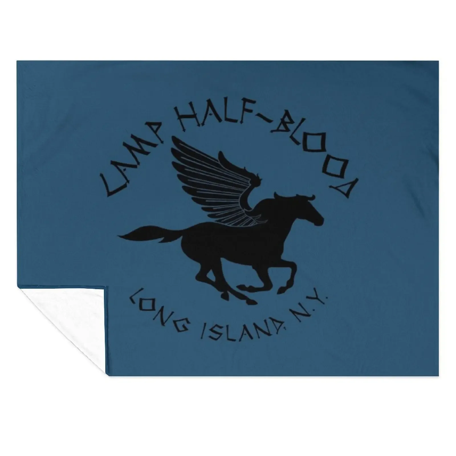 

Camp Half-Blood Throw Blanket Vintage warm winter Cute Plaid Sleeping Bag Blankets