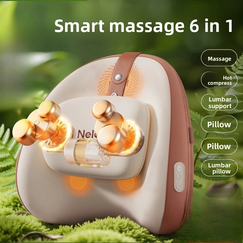 

Multifunctional Electric Massage Cushion Waist Graphene Hot Compress Back Massagers Deep Knead Shiatsu Heat Fatigue Relieve Gift