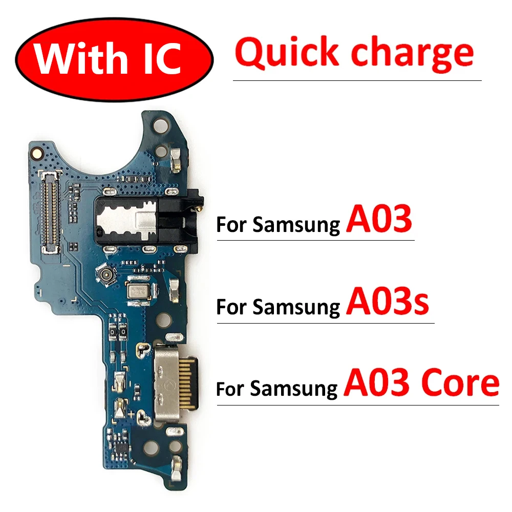 Charger Board PCB Flex For Samsung A03S A037 A037F SM-A037F A03 Core USB Port Connector Dock Charging Flex Cable