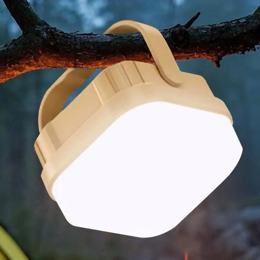 المحمولة فانوس التخييم في الهواء الطلق قابل للتعديل مصباح ليد USB قابلة للشحن خيمة مصباح مقاوم للماء مصباح معلق صيانة العمل