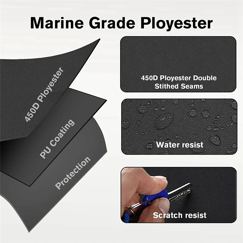 

【Hot Cake】Jet Ski Trailerable Cover Fit For Bombardier SEA-DOO GTS, GTS Rental,GTI,GTI SE,GTI 2011-2019 295100722 , 280000598