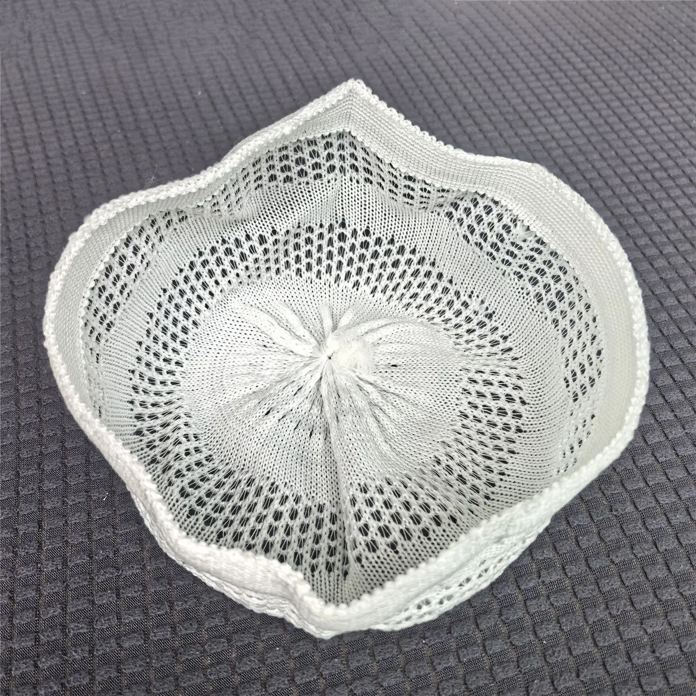 Muslim Caps For Men Clothing Women Skull Prayer Hat  Knitted Mesh Kufi Kippah Islamic Saudi Arabia Jewish Summer Black 03679 view 6