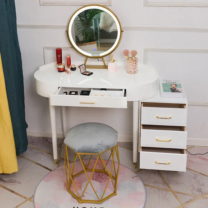 

Деревянный туалетный столик для девочек, ногти, дешевая красота, удобная косметика, садовый туалетный столик, стол, китайская мебель Penteadeira
