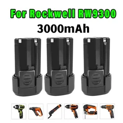 3000mAh Rechargeable Battery Li-ion For Worx WA3504 WA3505 WA3509 WA3553 Power Tool Battery For Rockwell RW9300