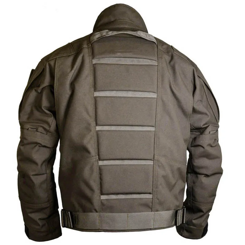 Men\'s Military Tactical Jacket Bomber Air Force Pilot Coat Outdoor Sports Windproof and Wear-resistant Multi Pocket Jacket