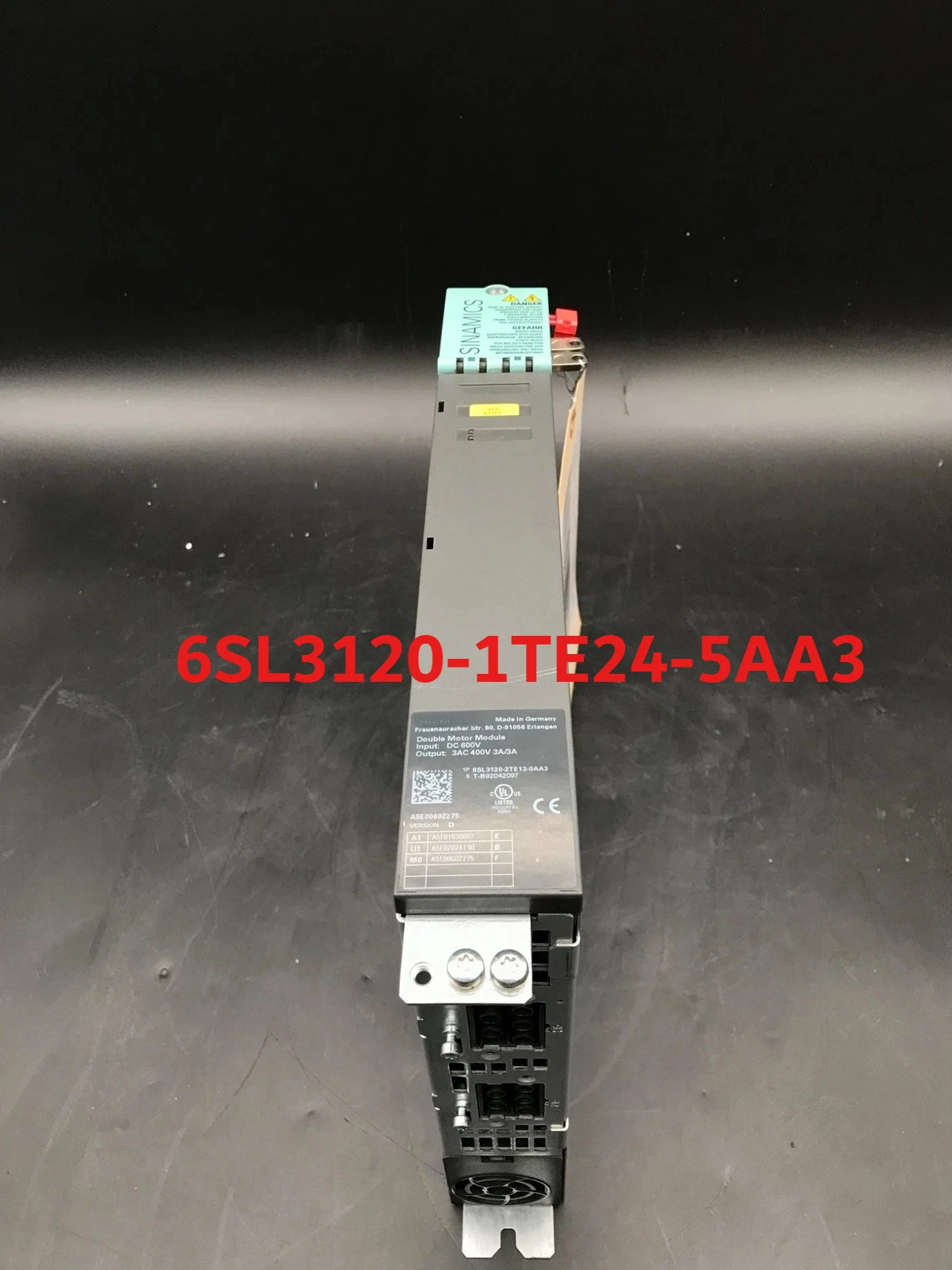 

Для Siemens 6SL3120-1TE24-5AA3 SINAMICS S120 одиночный модуль двигателя